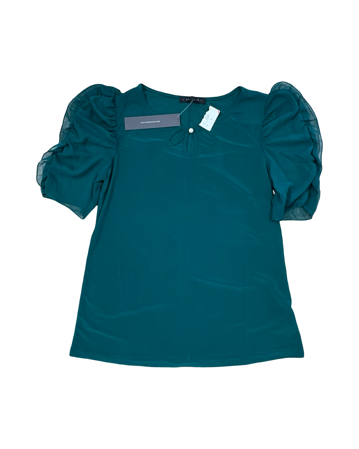 Top Ss By Atelier In Green, Size:M
