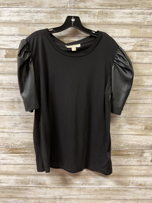 Top Ss By Michael By Michael Kors In Black, Size:Xl