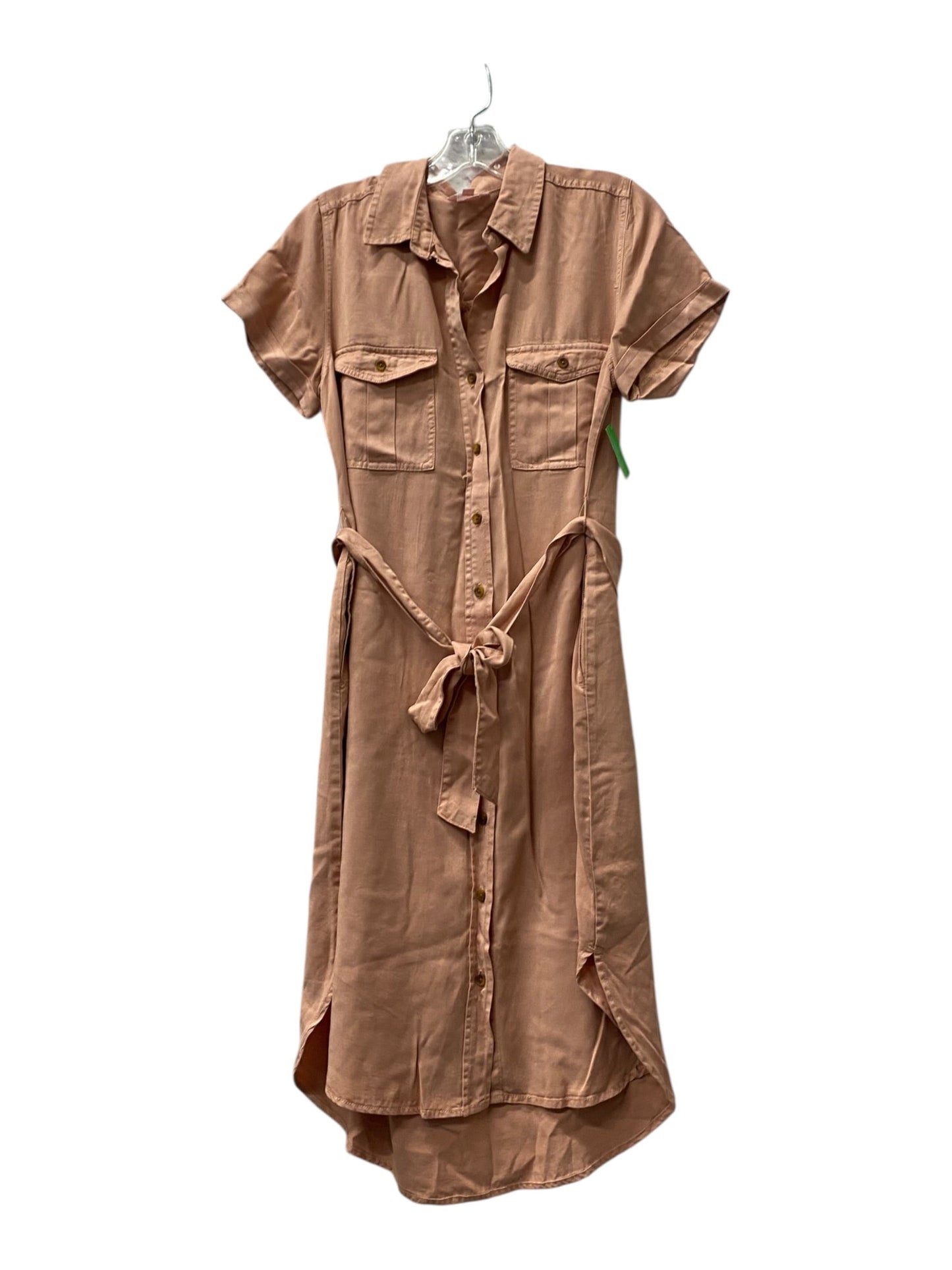 Dress Casual Short By teddy rose  In Pink, Size:S