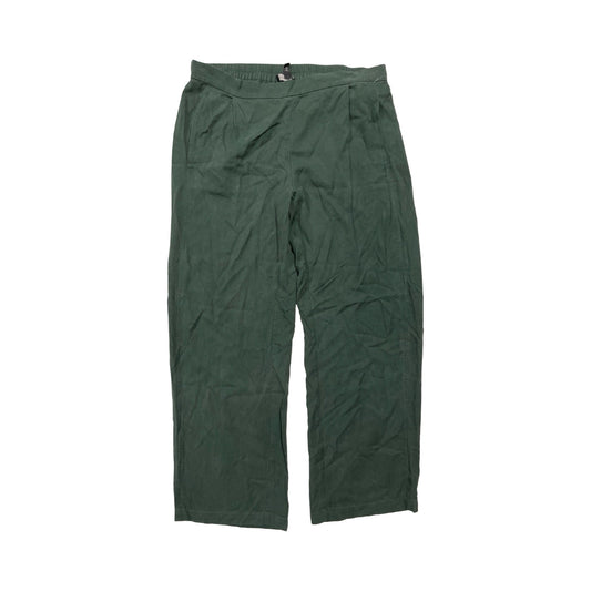 Pants Designer By Eileen Fisher In Green, Size:M