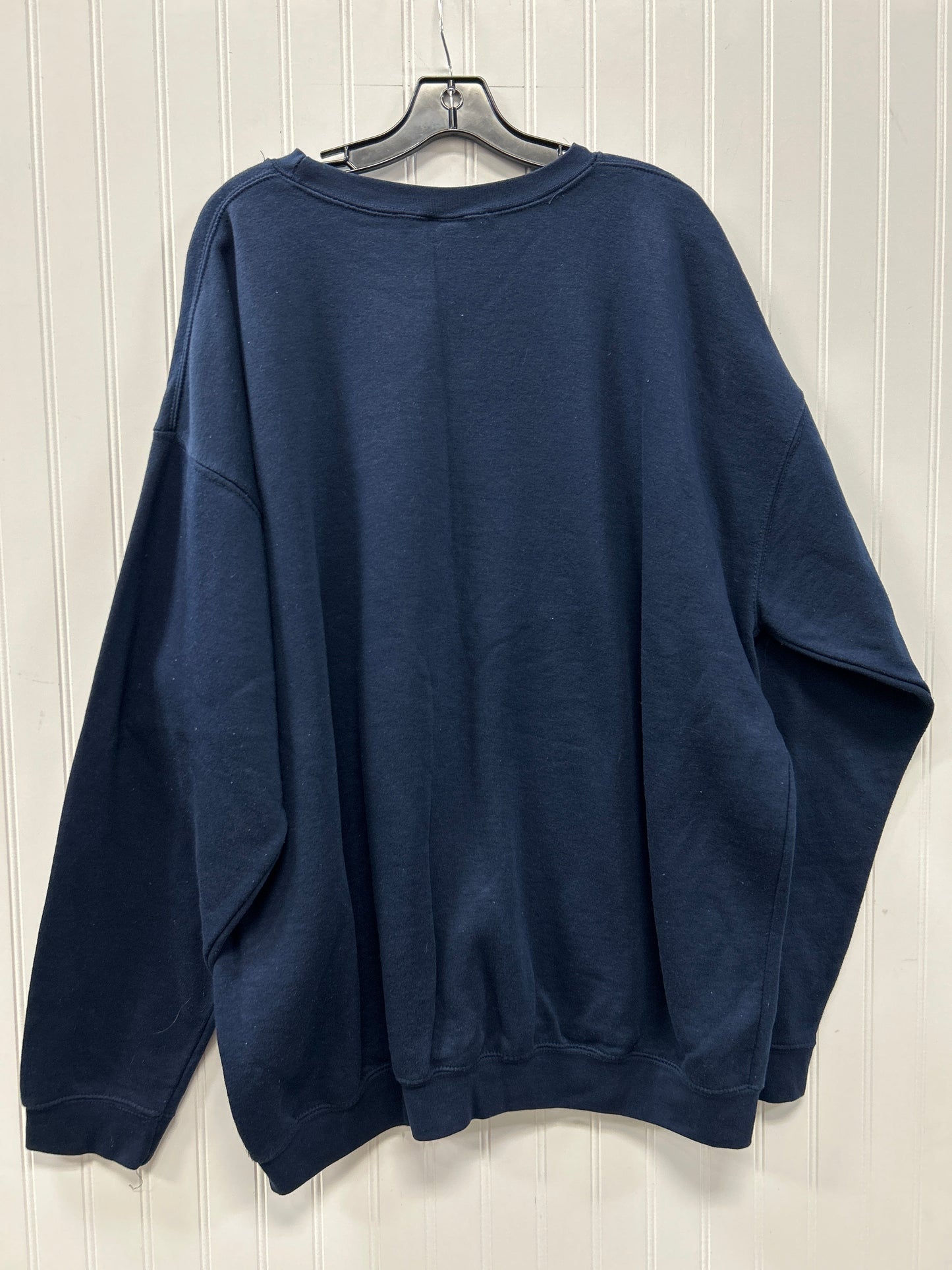 Sweatshirt Crewneck By Cmc In Navy, Size:3X