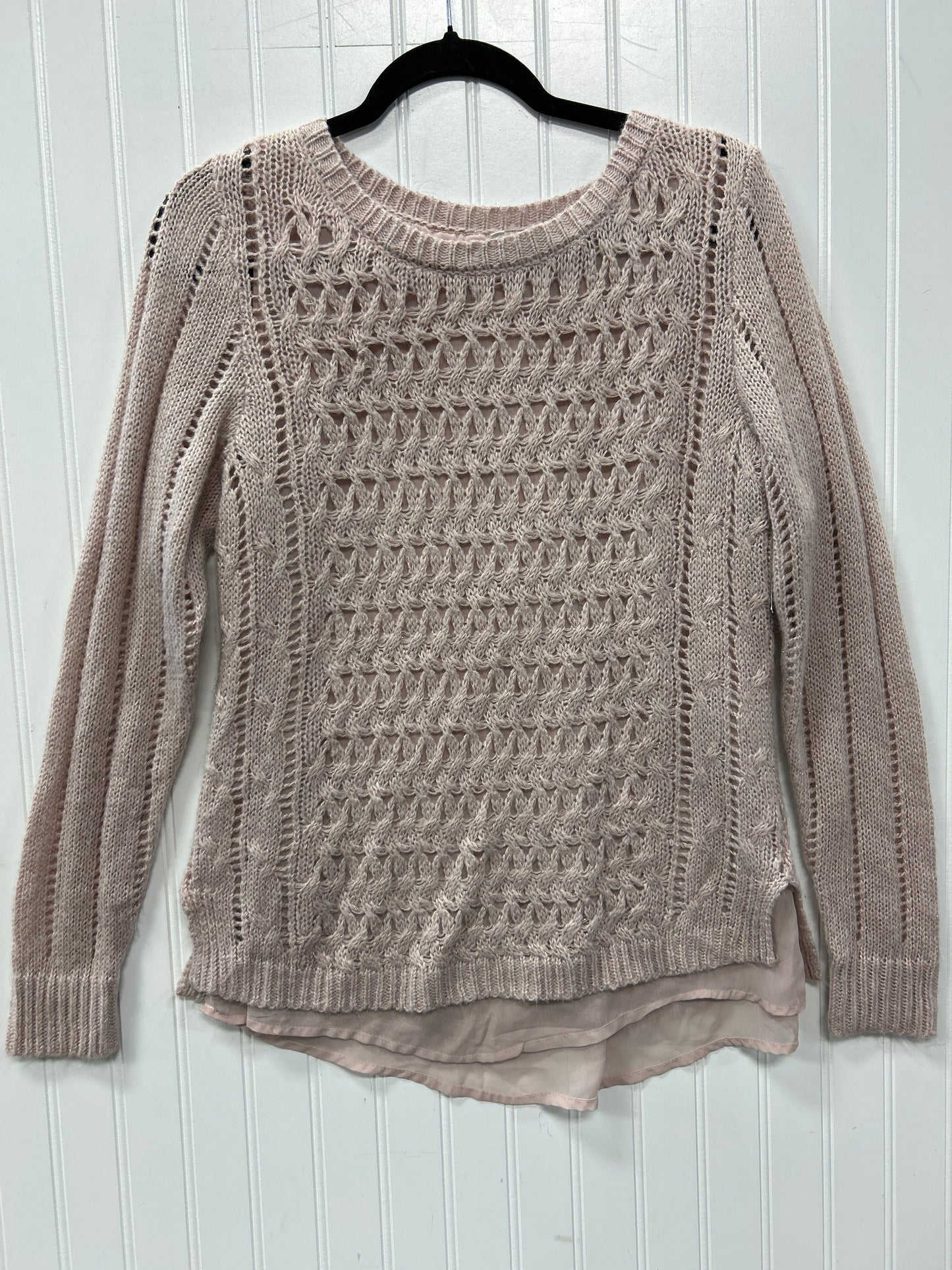 Sweater By Maurices In Pink, Size:M