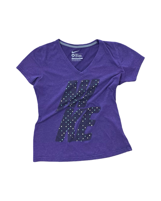 Top Ss By Nike In Purple, Size:M