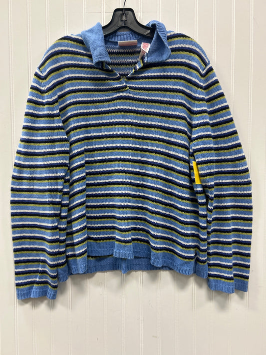 Sweater By Clothes Mentor In Blue, Size:Xl