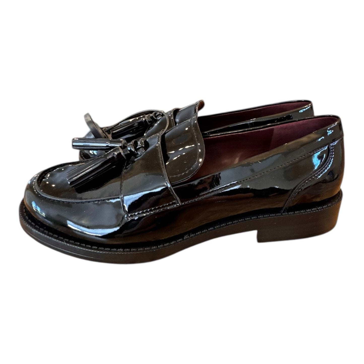 Shoes Flats By Franco Sarto In Black, Size:8.5