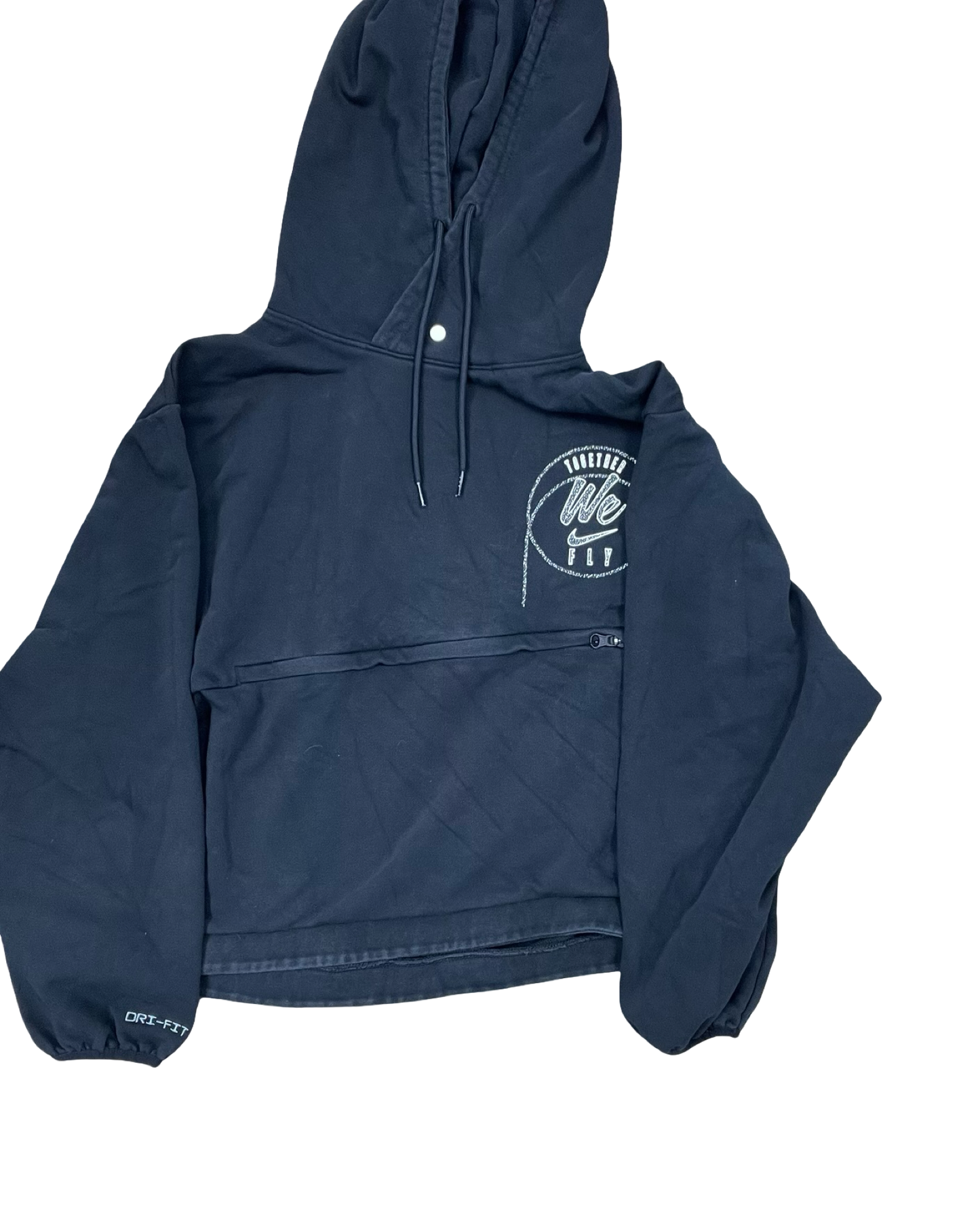 Sweatshirt Hoodie By Nike In Black, Size:L