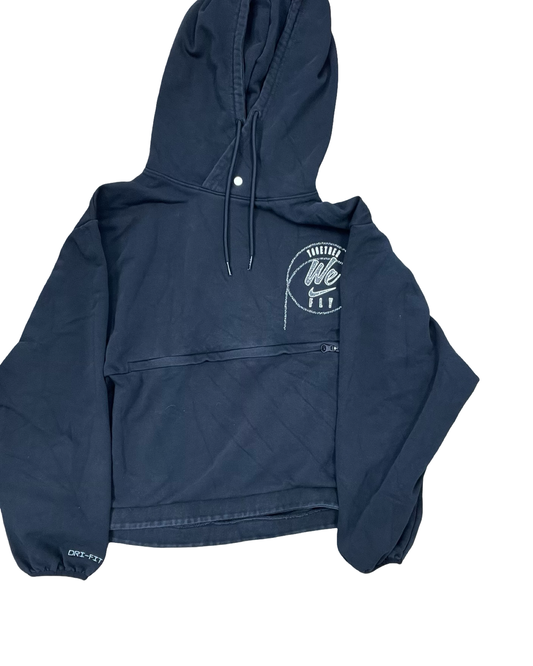 Sweatshirt Hoodie By Nike In Black, Size:L