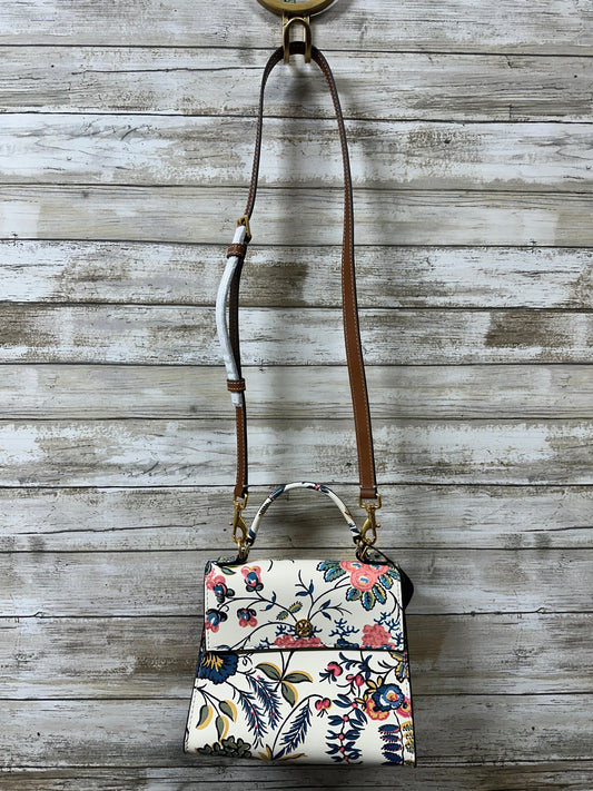 Handbag Designer By Tory Burch In Floral Print, Size:Small