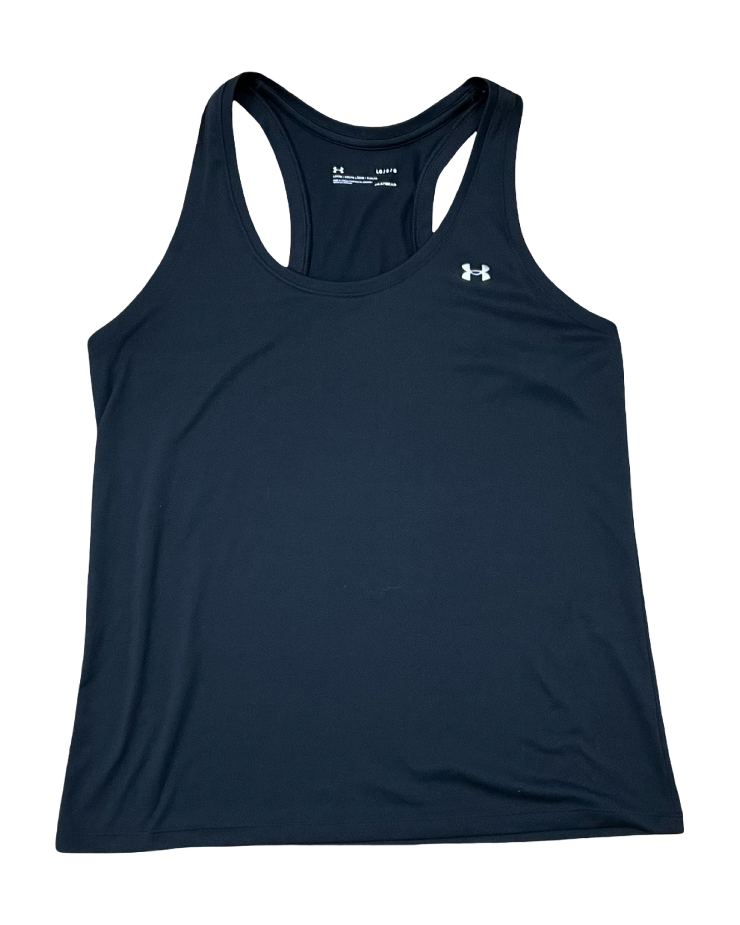 Athletic Tank Top By Under Armour In Black, Size:L