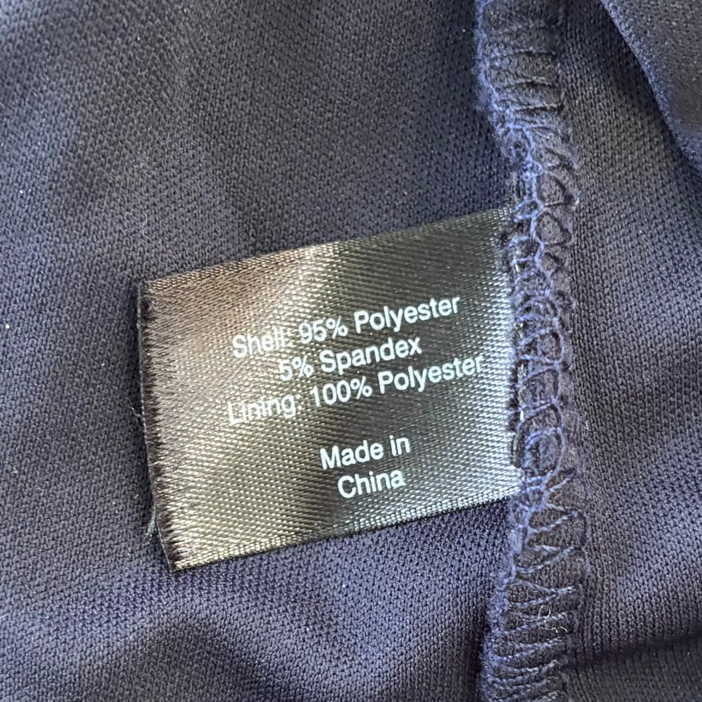 Top Short Sleeve By Lane Bryant In Navy, Size: 1x