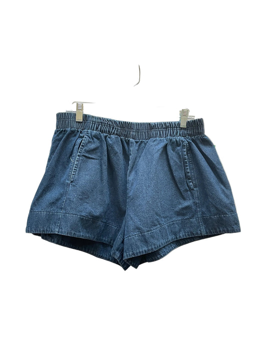 Shorts By MARONIE In Blue Denim, Size:L