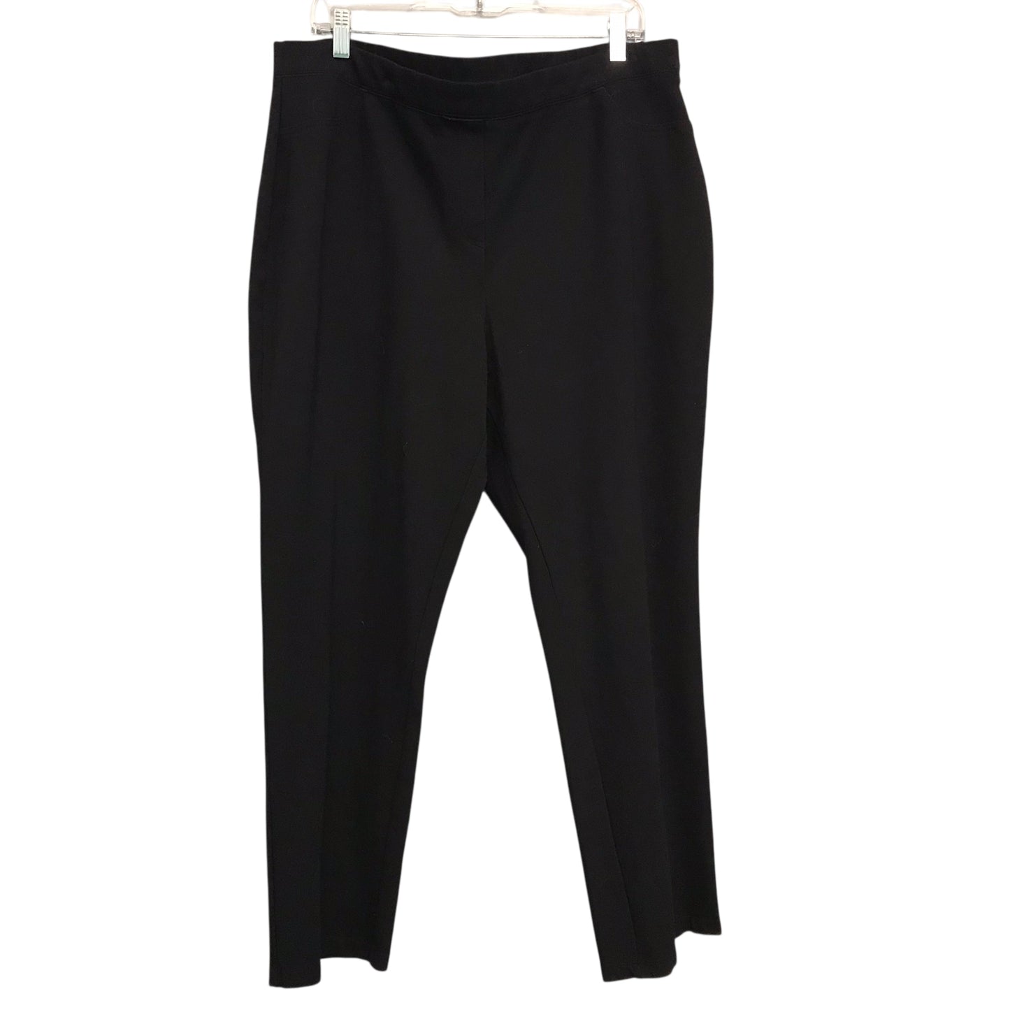 Pants Dress By Susan Graver In Black, Size:18