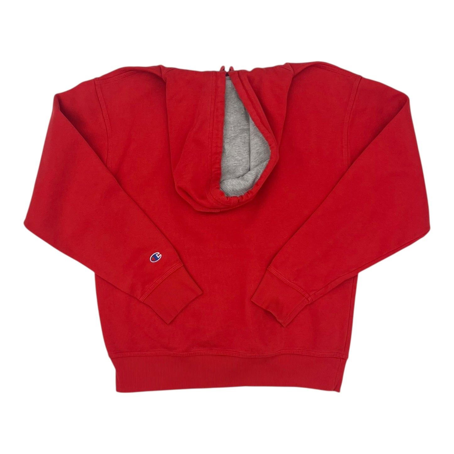 Athletic Sweatshirt Hoodie By Champion In Red, Size:M