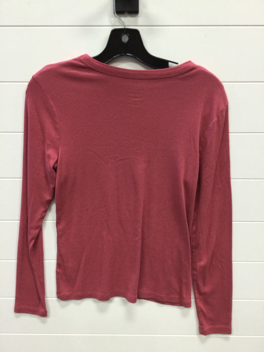 Top Ls Basic By A New Day In Pink, Size:M