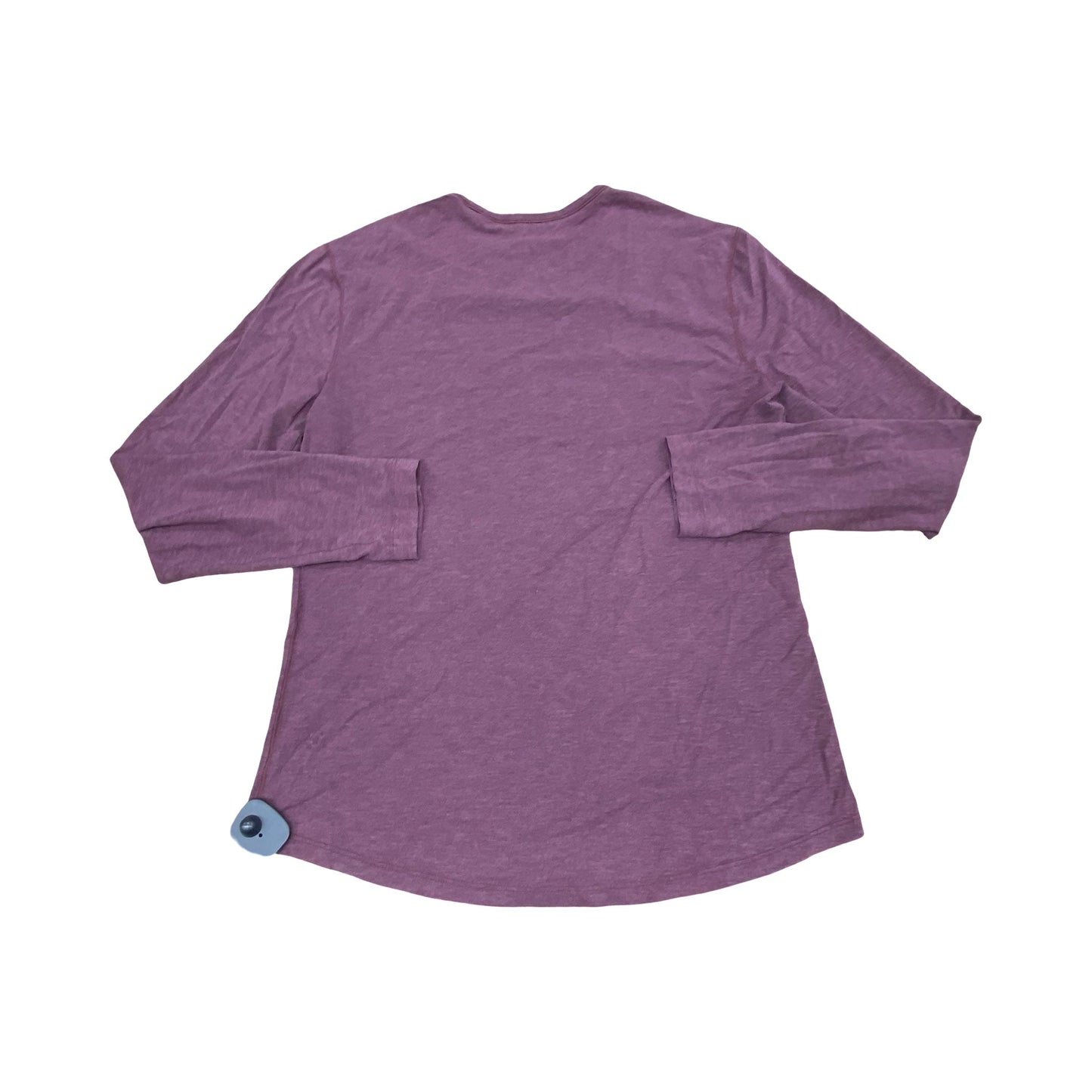 Athletic Top Ls Crewneck By Lululemon In Purple, Size:L