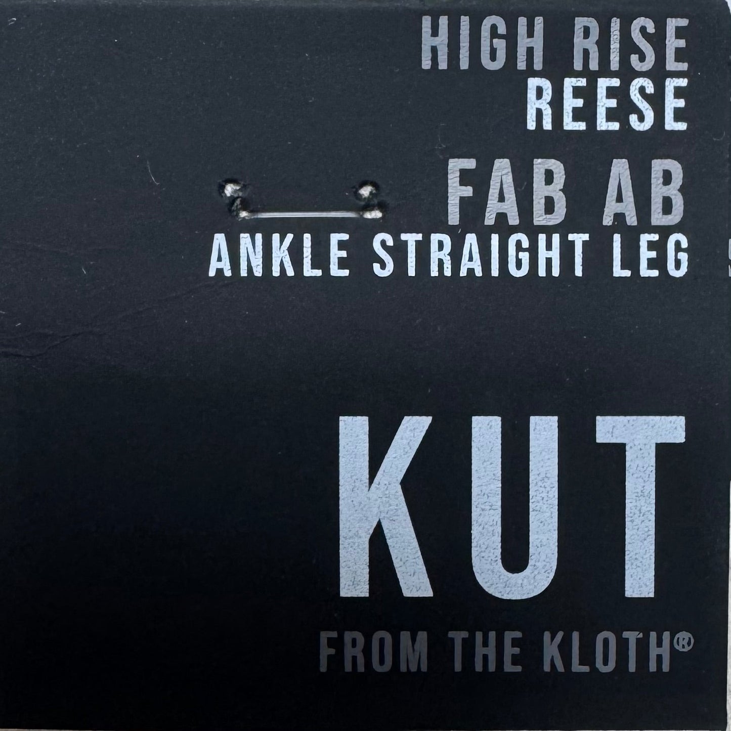 High Rise Reese Ankle Straight Jeans By Kut In Cream, Size: 4