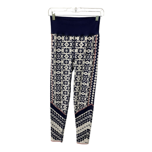 Athletic Leggings By Free People In Blue, Size:Xs