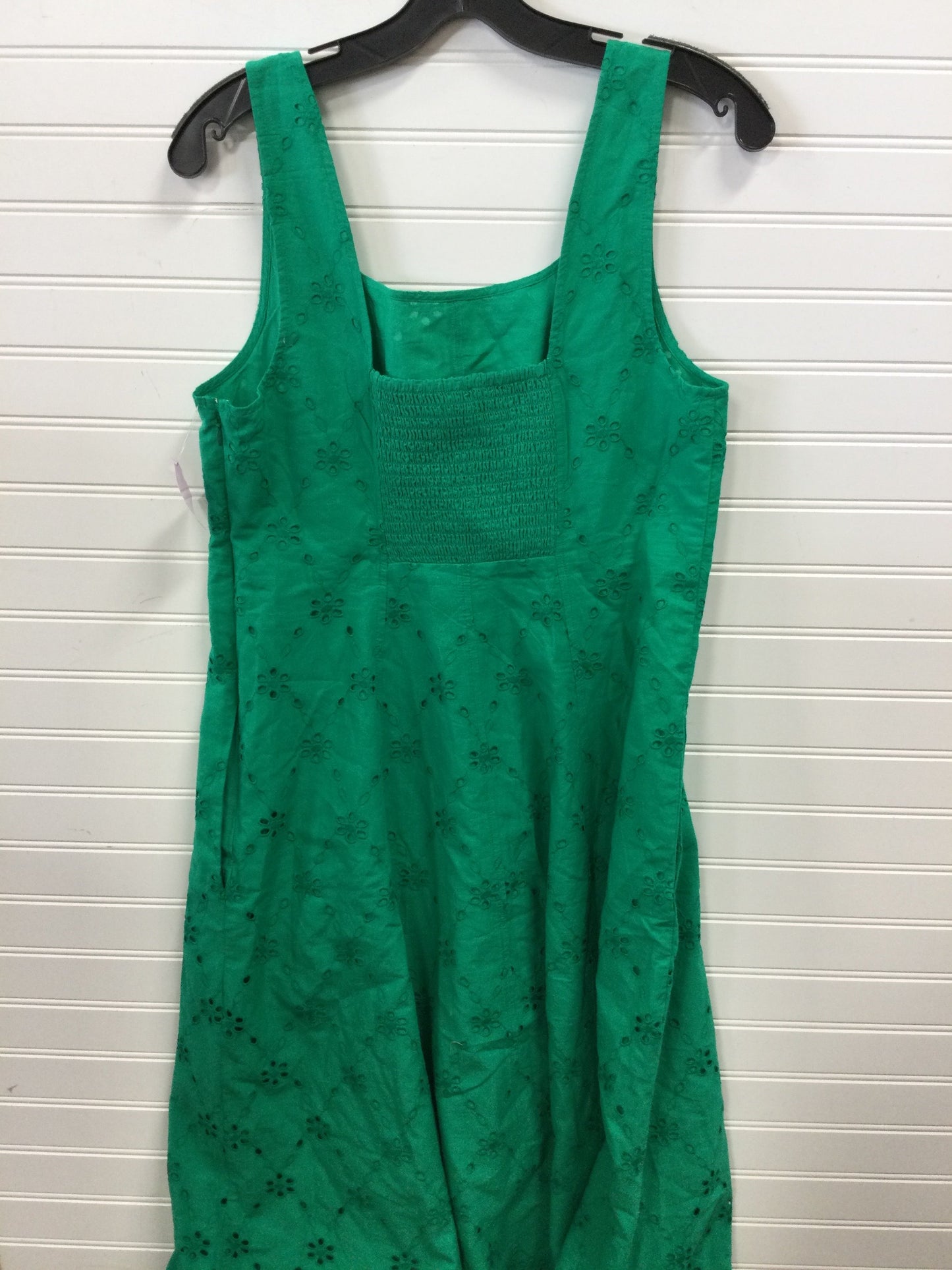 Dress Casual Midi By J. Crew In Green, Size:12