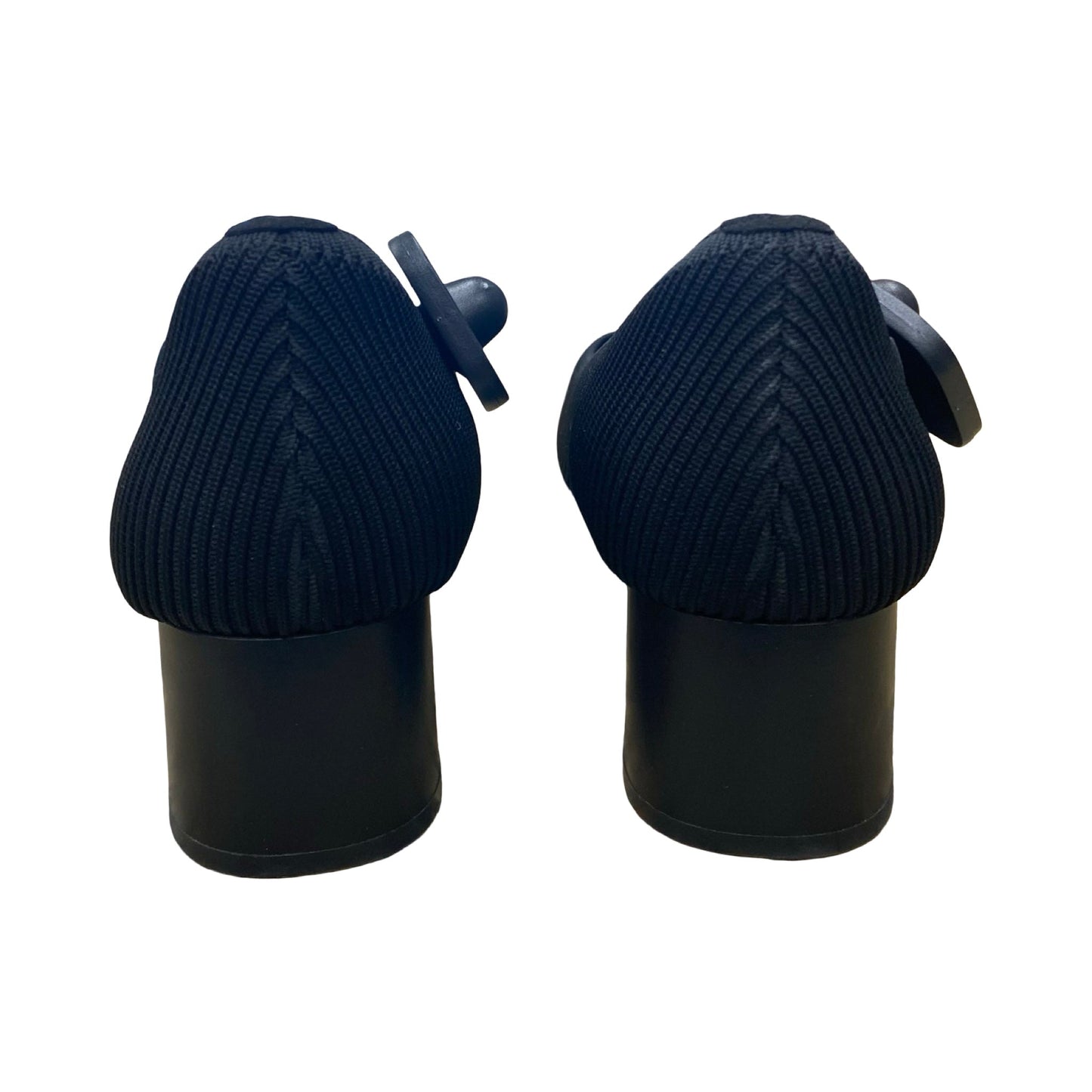Shoes Heels Block By Vivaia In Black, Size:10.5