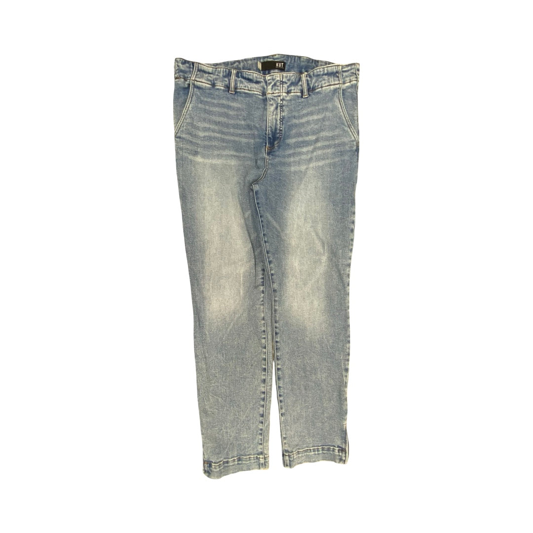 Jeans Straight By Kut In Blue, Size:1X
