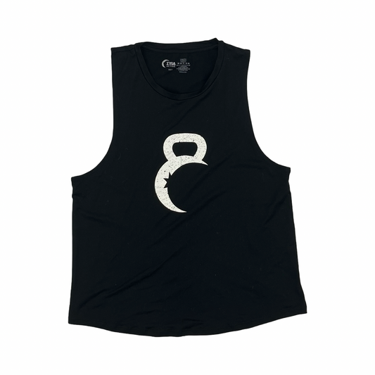 Athletic Tank Top By Zyia In Black, Size:Xxxl