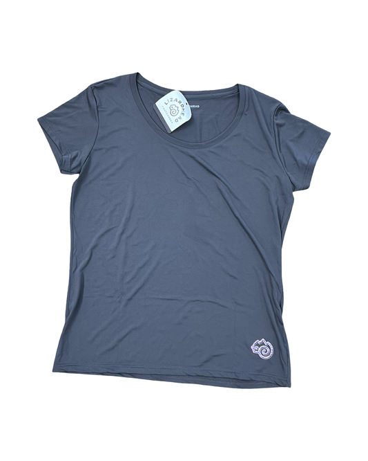 Top Ss By Clothes Mentor In Grey, Size:L