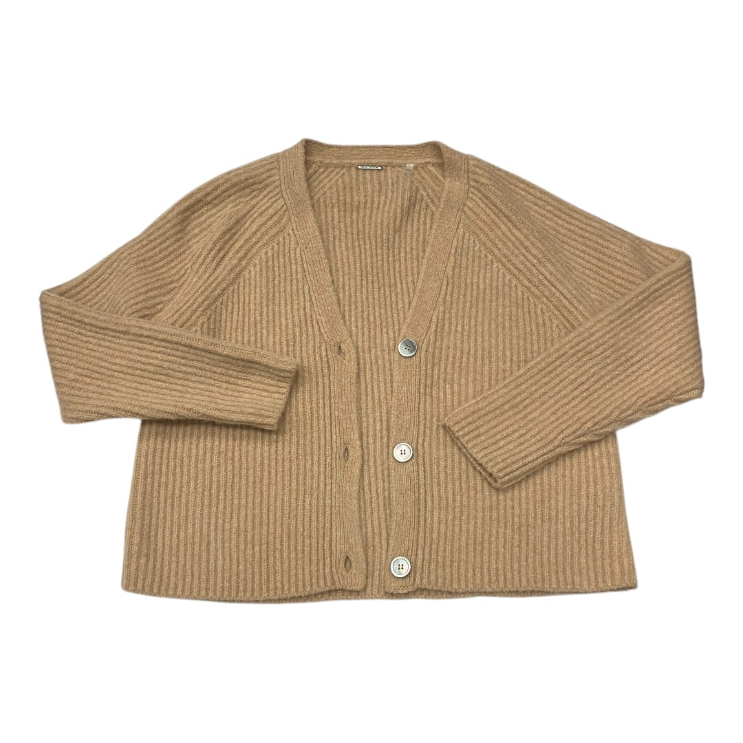 Sweater Cardigan By Elie Tahari In Brown, Size:M