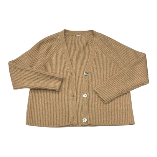 Sweater Cardigan By Elie Tahari In Brown, Size:M