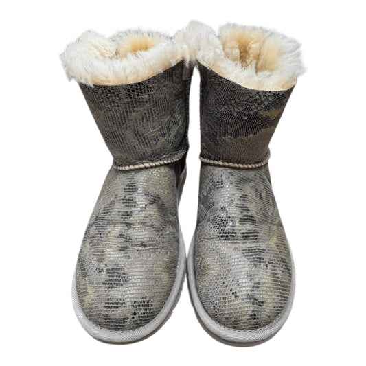 Boots Designer By Ugg In Snakeskin Print, Size:6