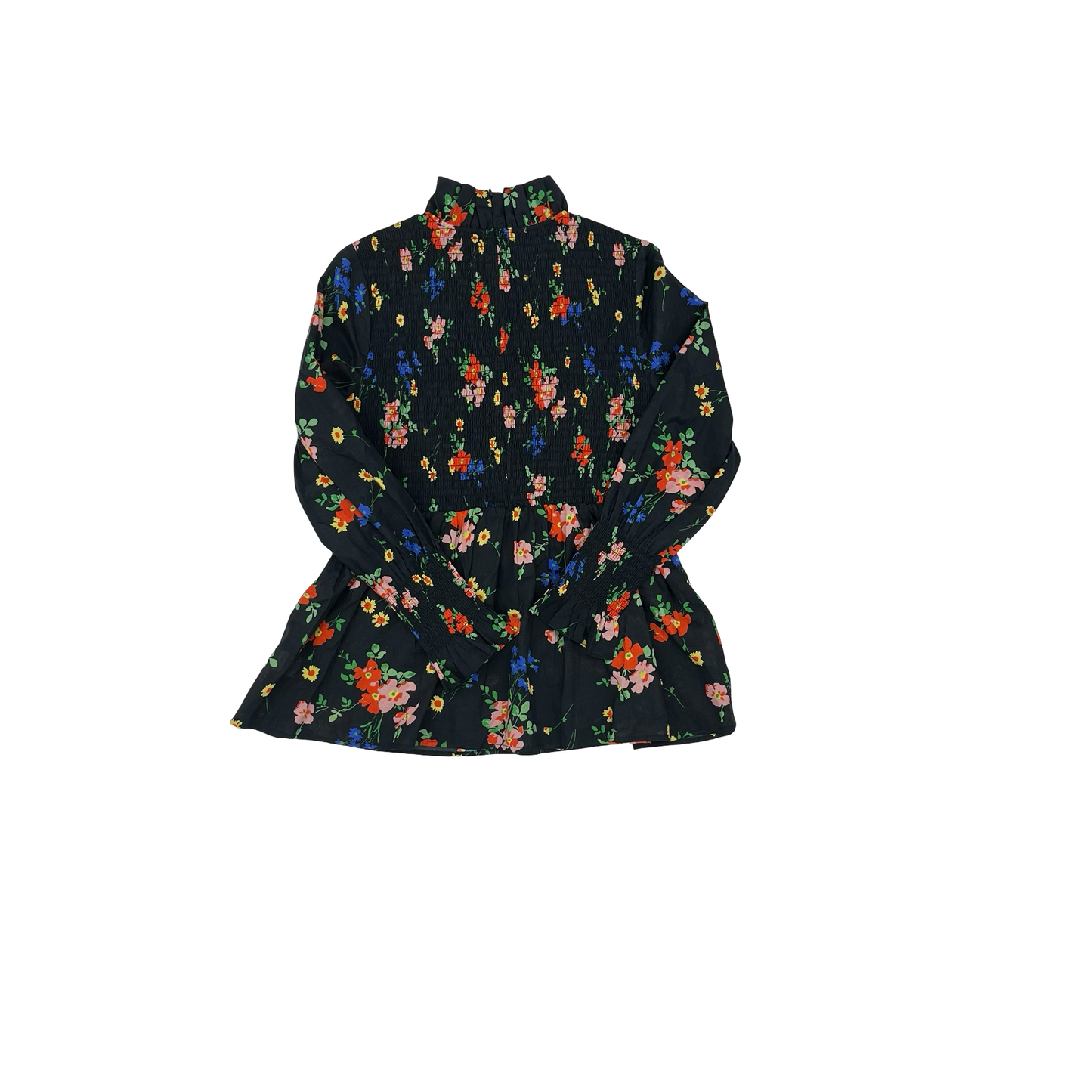 Blouse Ls By Tuckernuck In Floral Print, Size:M