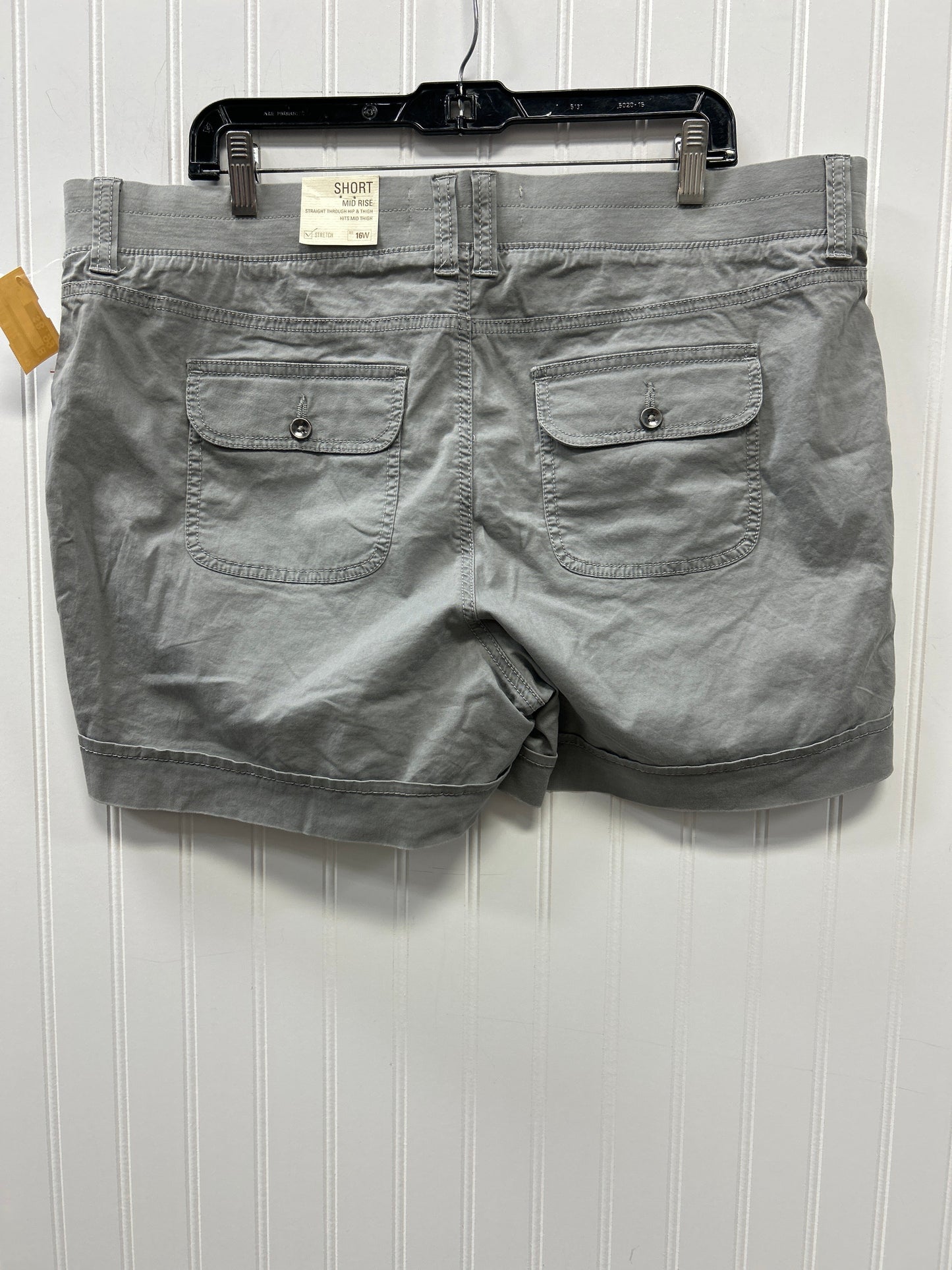 Shorts By Sonoma In Grey, Size:16 NWT