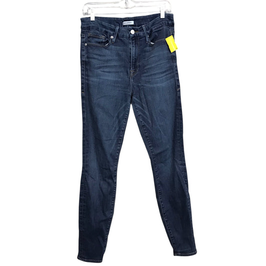 Jeans Skinny By Good American In Blue Denim, Size:10