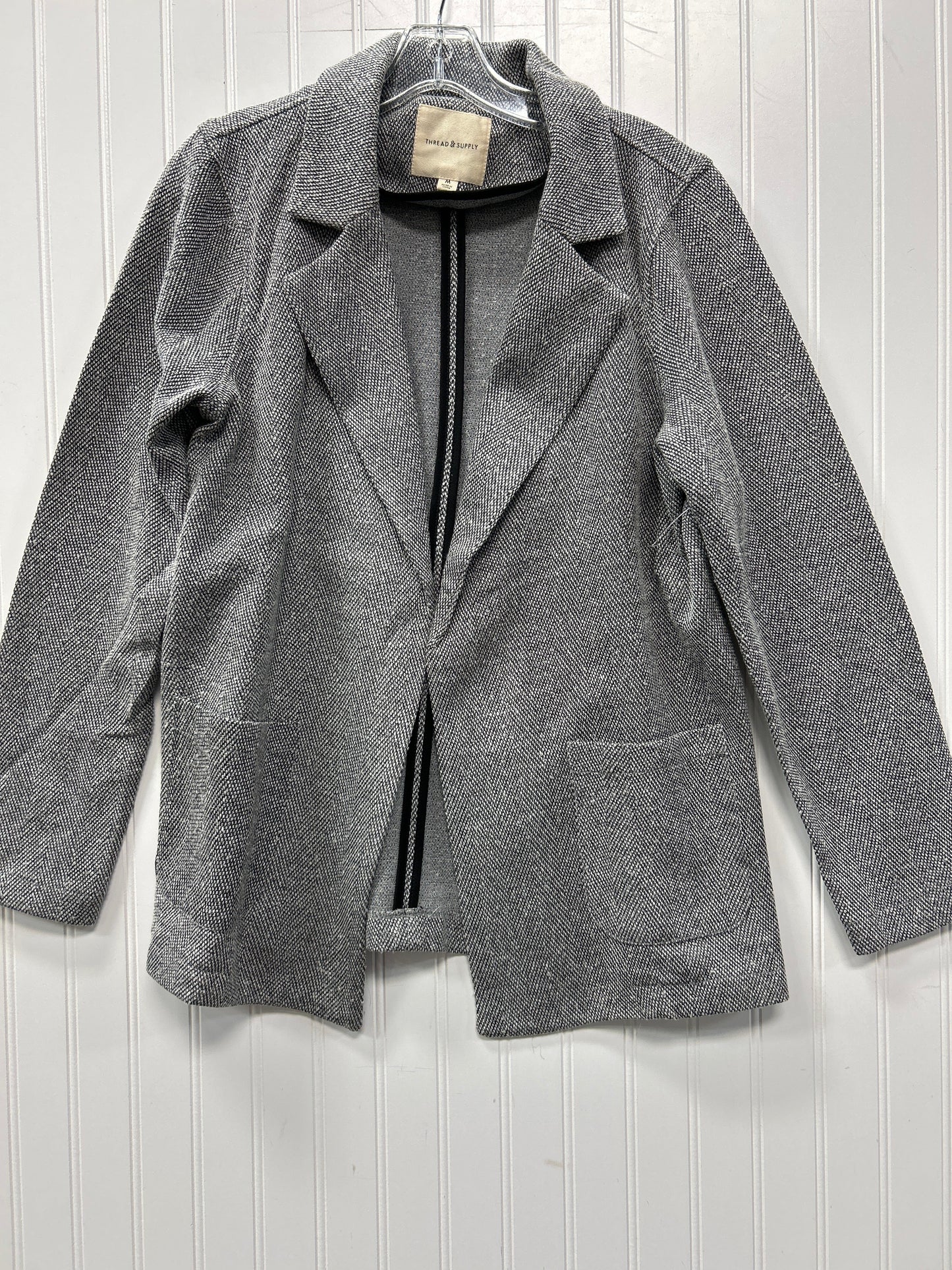 Blazer By Thread And Supply In Grey, Size:M