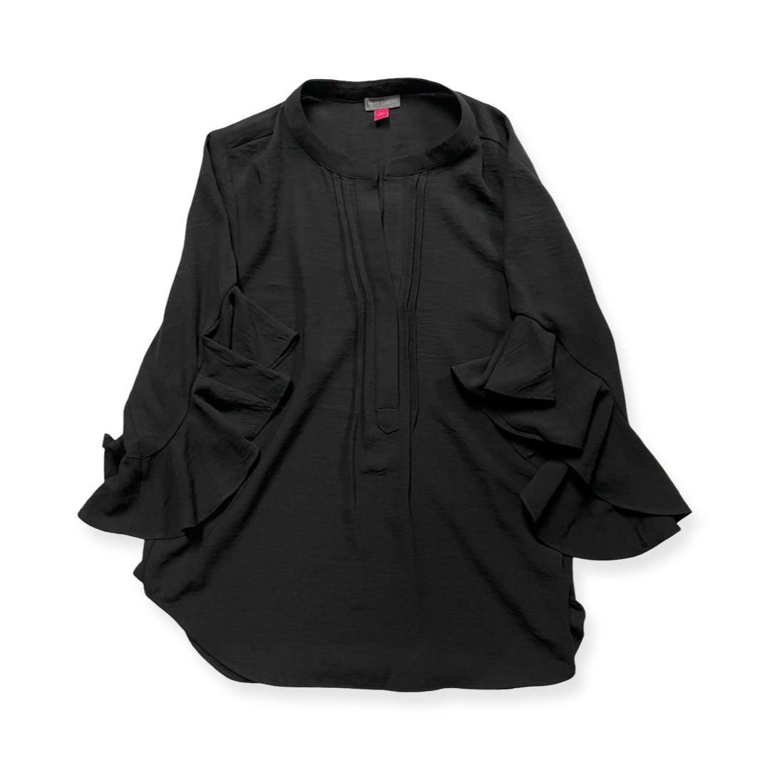 Top Ls By Vince Camuto In Black, Size:L