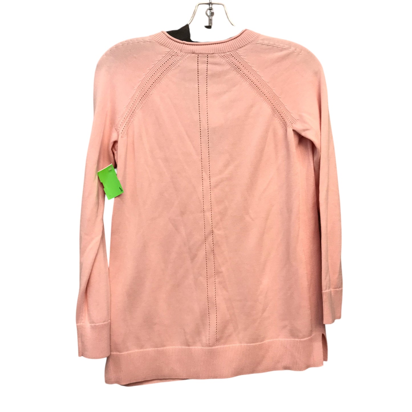 Sweater Cardigan By Talbots In Pink, Size:Sp