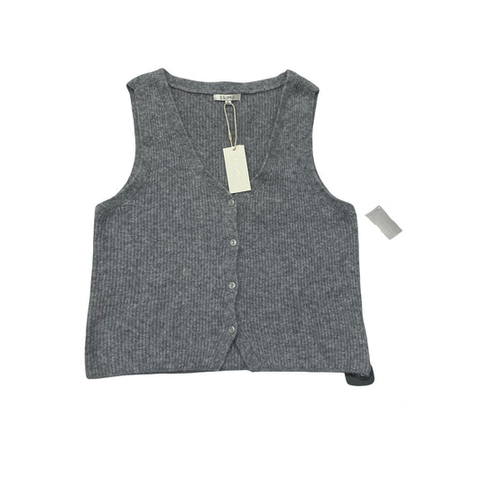 Vest Sweater By Z Supply In Grey, Size:S