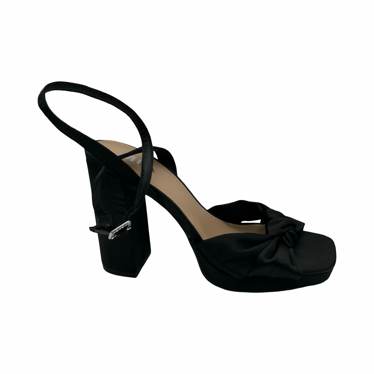 Shoes Heels Block By Mia In Black, Size:7.5