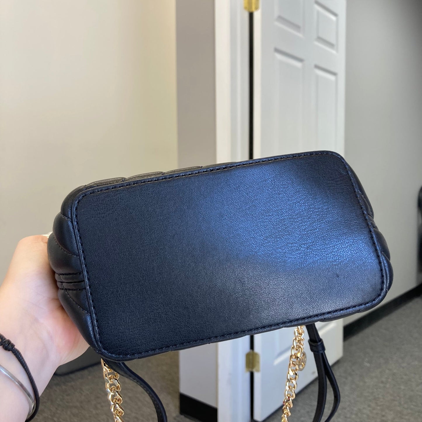 Crossbody Designer By Michael Kors In Black, Size:Small