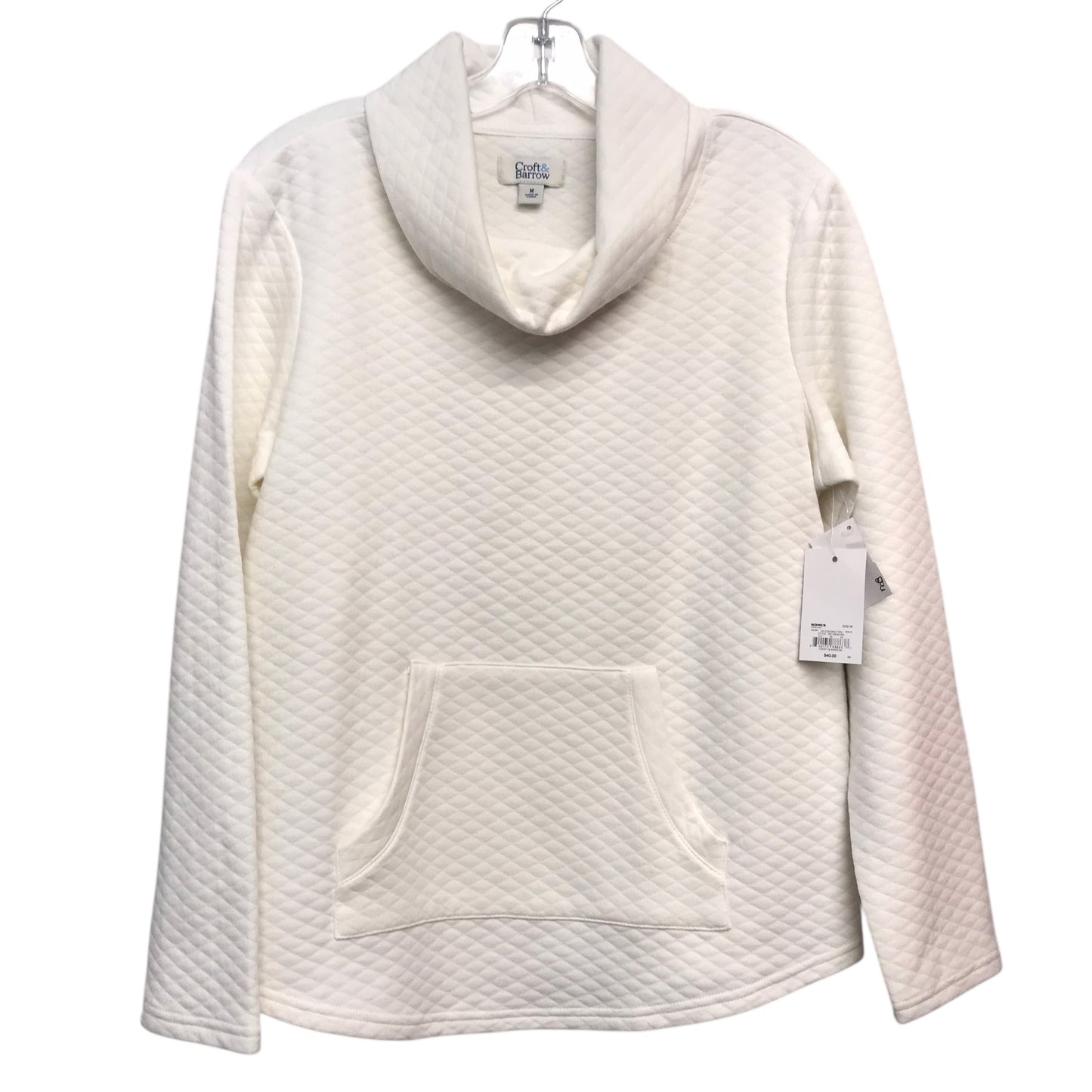 Top Ls By Croft And Barrow In White, Size:M