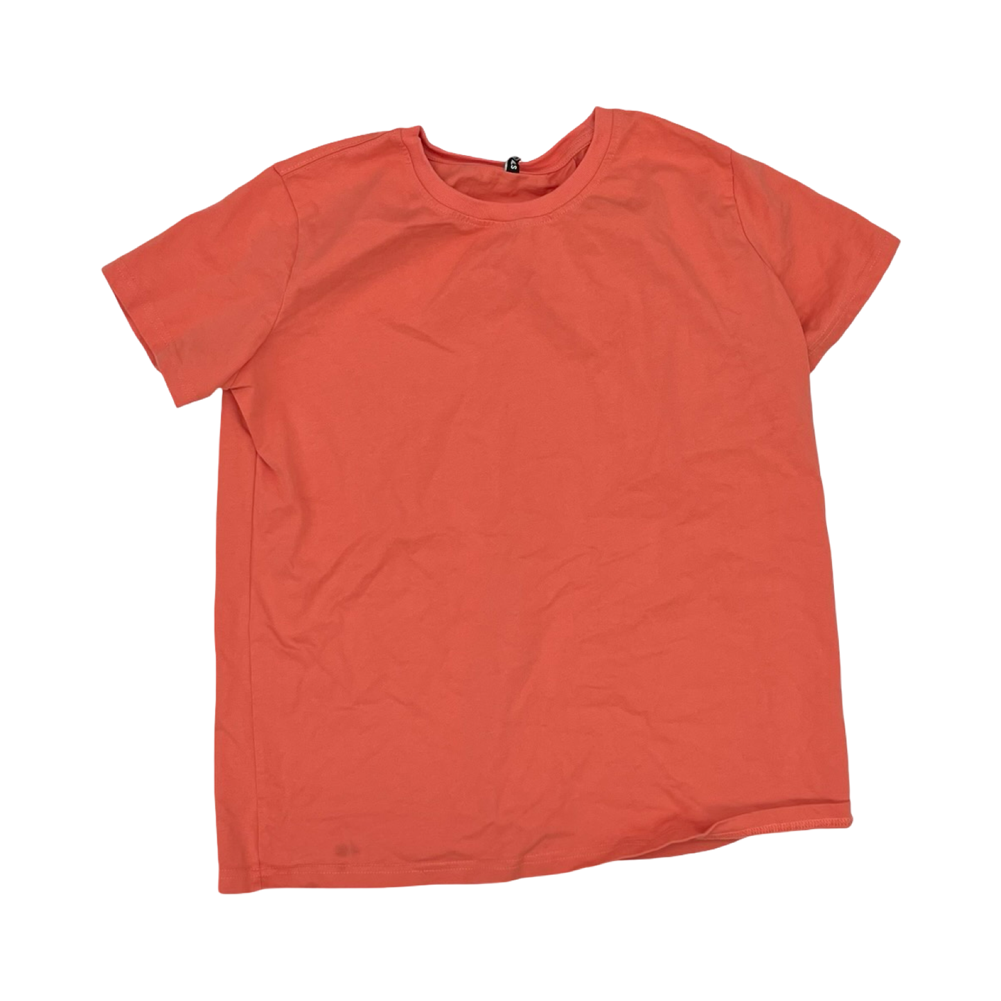 Top Ss Basic By Clothes Mentor In Coral, Size:M