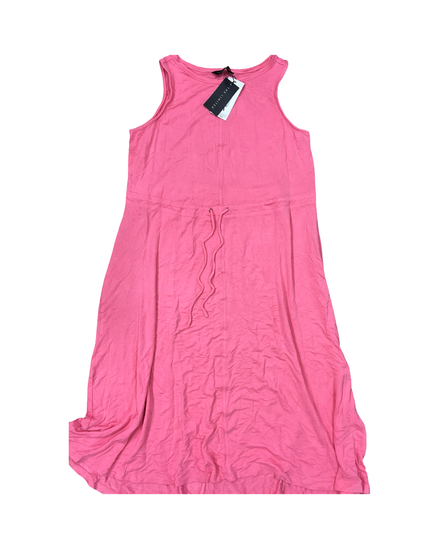 Dress Casual Midi By Limited In Pink, Size:L
