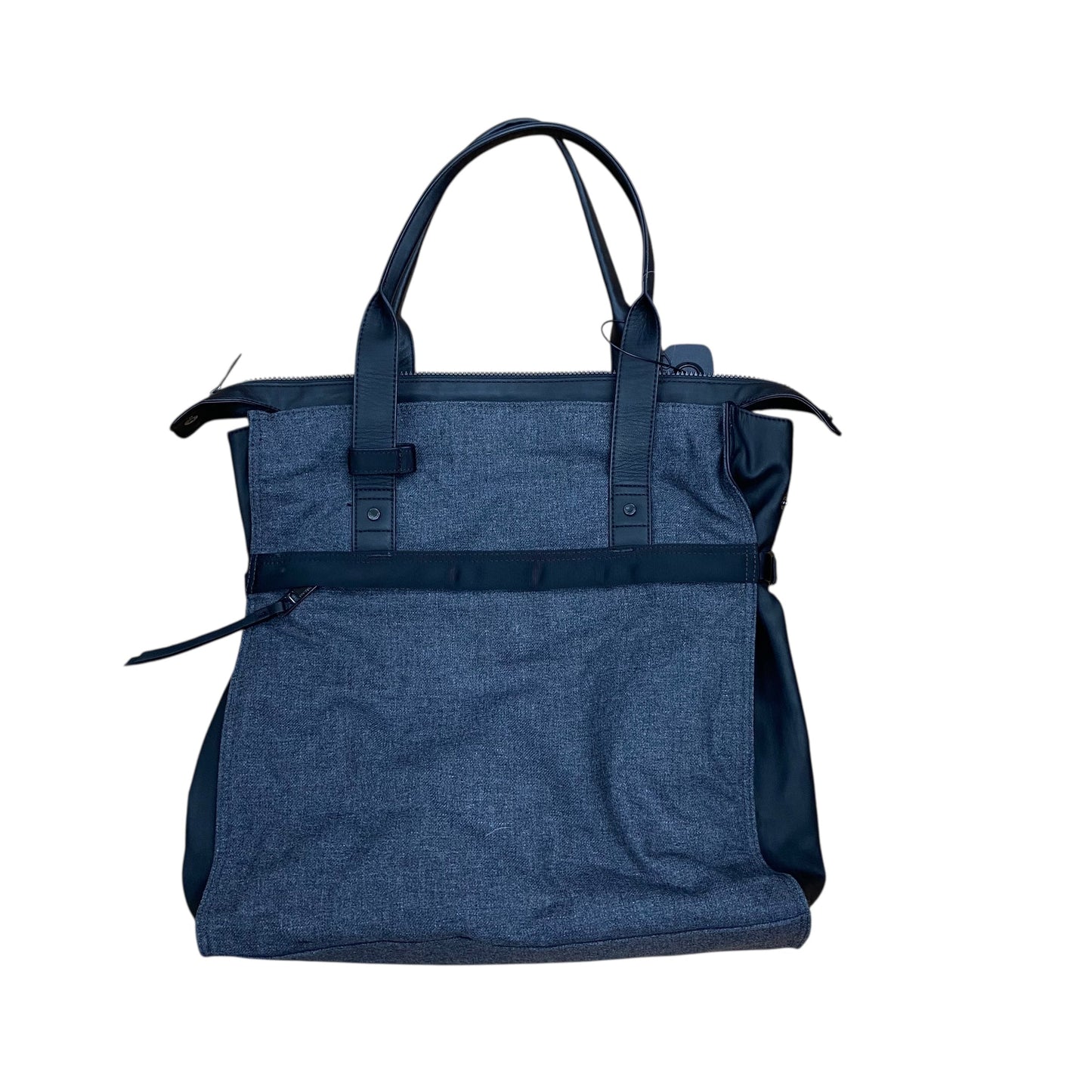 Handbag By Lululemon In Black & Grey, Size:Large