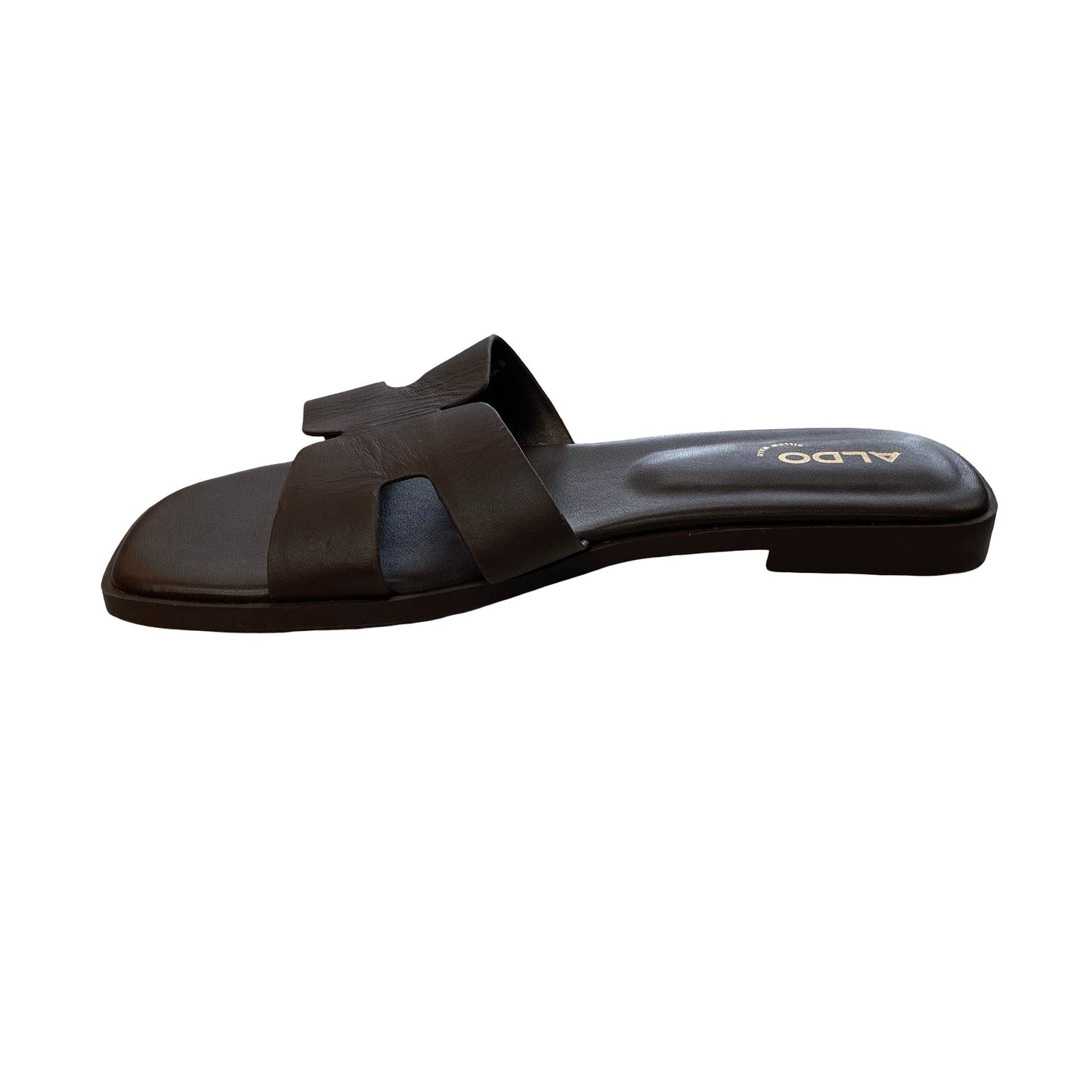 Sandals Flats By Aldo In Brown, Size:7