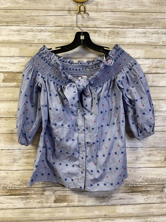 Top Ss By Parker In Blue & Red, Size:S