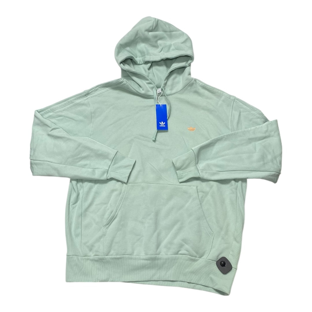 Sweatshirt Hoodie By Adidas In Blue, Size:Xl