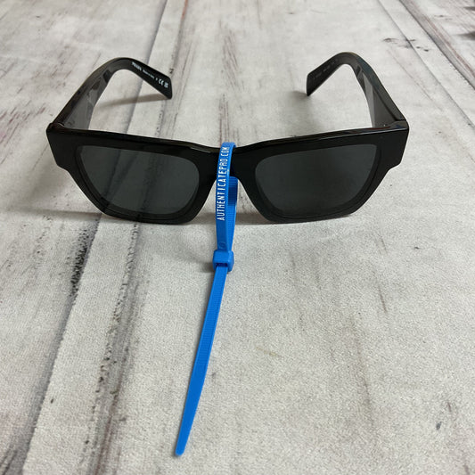 Sunglasses Luxury Designer By Prada In Black