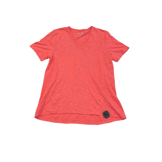 Top Sleeveless Basic By Chicos In Coral, Size:L