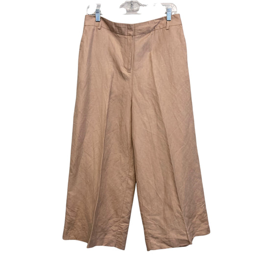 Pants Wide Leg By Worthington In Tan, Size:12