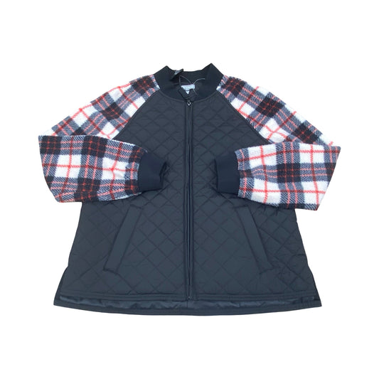 Jacket Puffer & Quilted By Talbots In Multi, Size:M