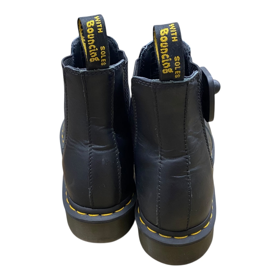Boots Ankle Flats By Dr Martens In Black, Size:10